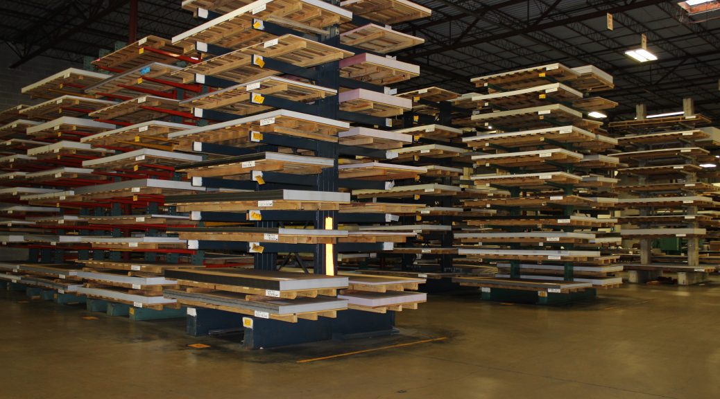 stacked aluminum sheets - Wrisco Industries